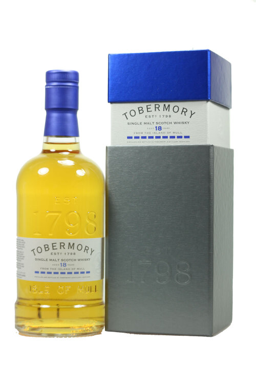 Tobermory 18 Jahre Ex-Bourbon Casks 46,3% vol. 700ml