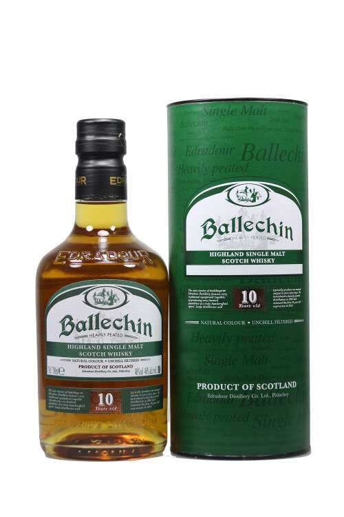 Ballechin 10 Jahre Heavily Peated Highland Single Malt 46% vol. 700ml