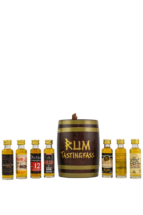 Rum Tasting Fass Kirsch Import Taste24 7x20ml
