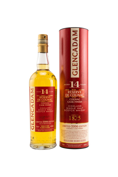Glencadam 14 Jahre Réserve de Cognac 46% vol. 700ml