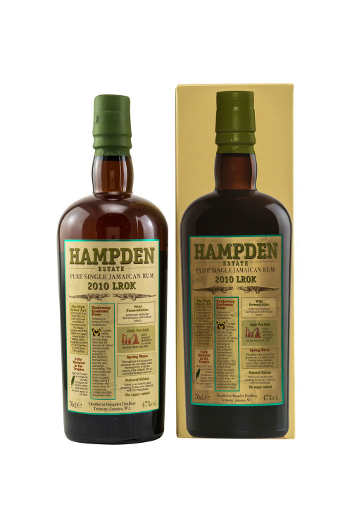 Hampden LROK 2010/2021 Pure Single Jamaican Rum 47% vol. 700ml