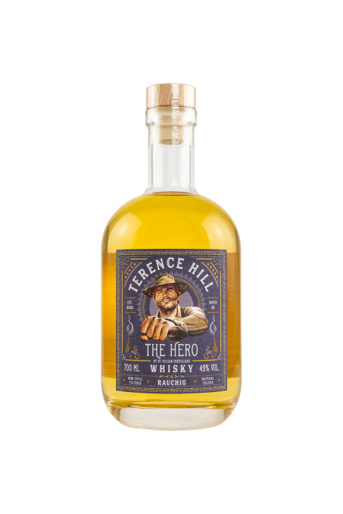 St. Kilian Terence Hill The Hero Peated Batch 01 Whisky 49% vol. 700ml