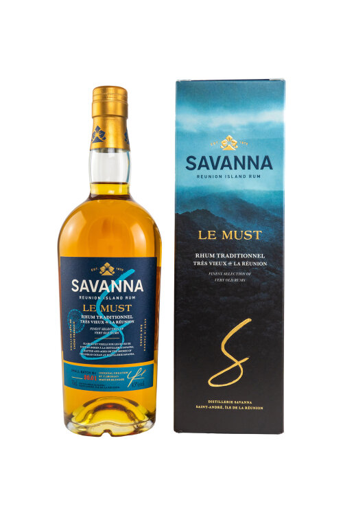 Savanna Le Must Rhum Traditionnel Vieux de la Reúnion Island Rum 45% vol. 700ml