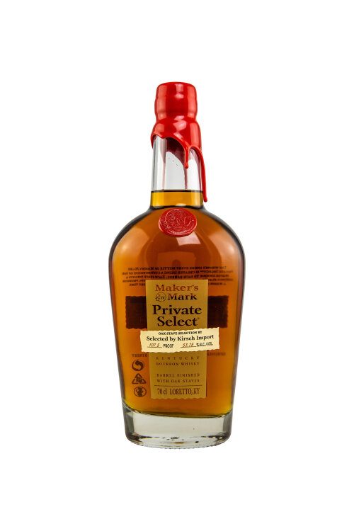 Makers Mark Private Select for Kirsch Kentucky Bourbon Whisky Whiskey 53,75% vol. 700ml