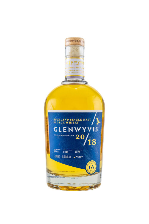GlenWyvis Batch 2 / 2018 Highland Single Malt Scotch Whisky 46,5% vol. 700ml