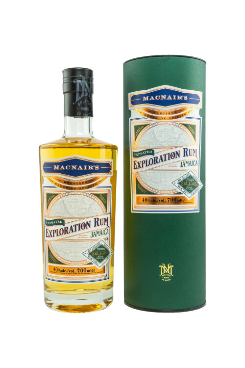 Exploration Rum Jamaica – Unpeated MacNair’s Boutique House of Spirits 46% vol. 700ml