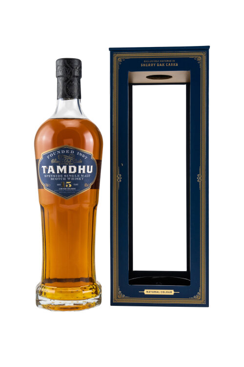 Tamdhu 15 Jahre Speyside Single Malt Scotch Whisky 46% vol. 700ml