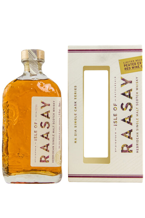 Isle of Raasay #18/665 Peated First Fill Bordeaux Cask Na Sia Single Cask Series 61,4% 700ml