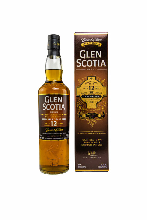 Glen Scotia 12 Jahre Seasonal Release 2022 Limited Single Malt 53,3% vol. 700ml
