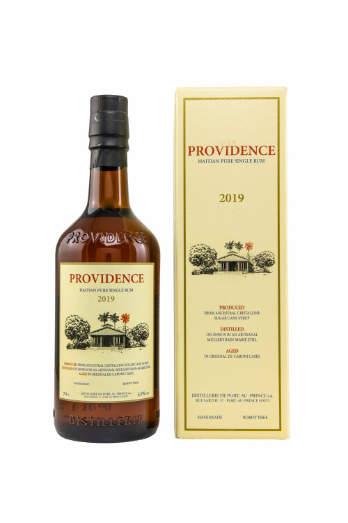 Providence 2019/2022 Haitian Pure Single Rum Caroni Rum Cask 52% vol. 700ml