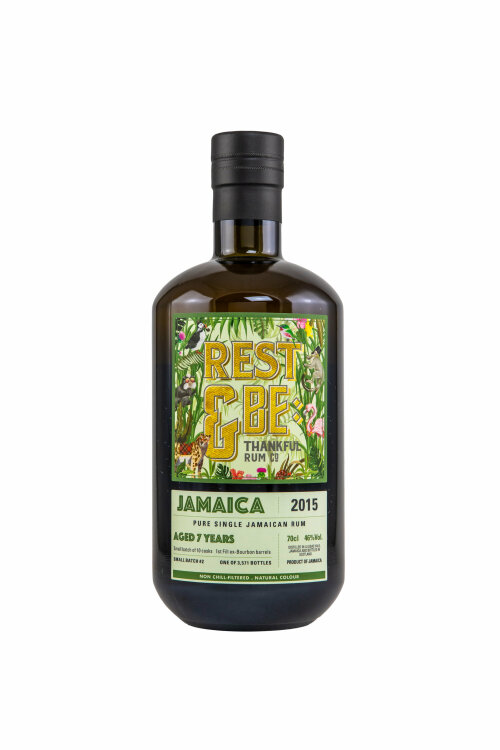 RBTR Jamaica Single Rum Lluidas Vale Worthy Park 2015/2023 7 Jahre 46% vol. 700ml