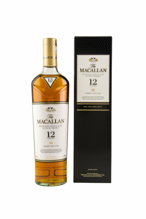 Macallan 12 Jahre Sherry Cask Single Malt Scotch Whisky 40% vol. 700ml