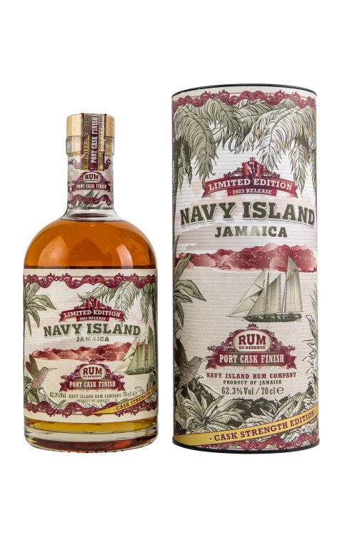 Navy Island XO Reserve Port Cask Finish Jamaica Rum Cask Strength 62,3% vol. 700ml