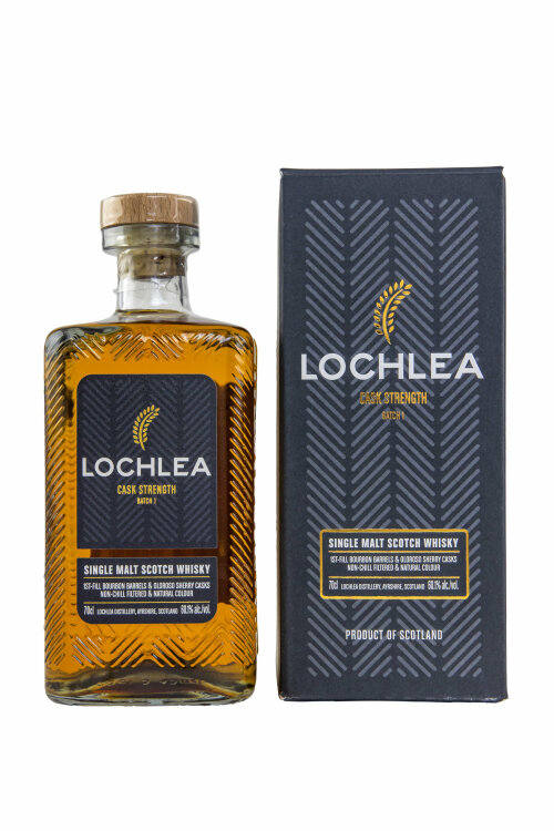 Lochlea Cask Strength Batch #1 Single Malt Scotch Whisky 60,1% vol. 700ml